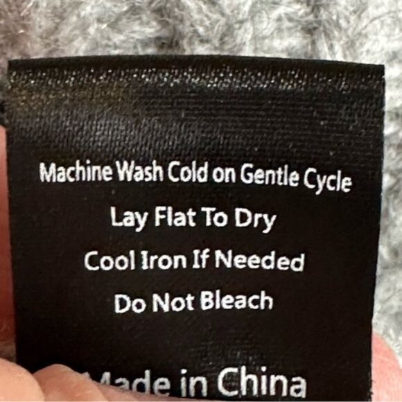 POL Pastel Pink Chunky Rainbow Cake Striped Oversized Sweater Small - Picture 11 of 16